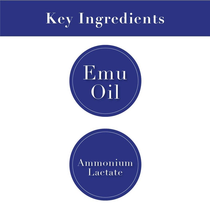 Noble Formula Emu Oil & 10% Ammonium Lactate Alpha Hydroxy Hydrating Cream, 4 oz - Image 3